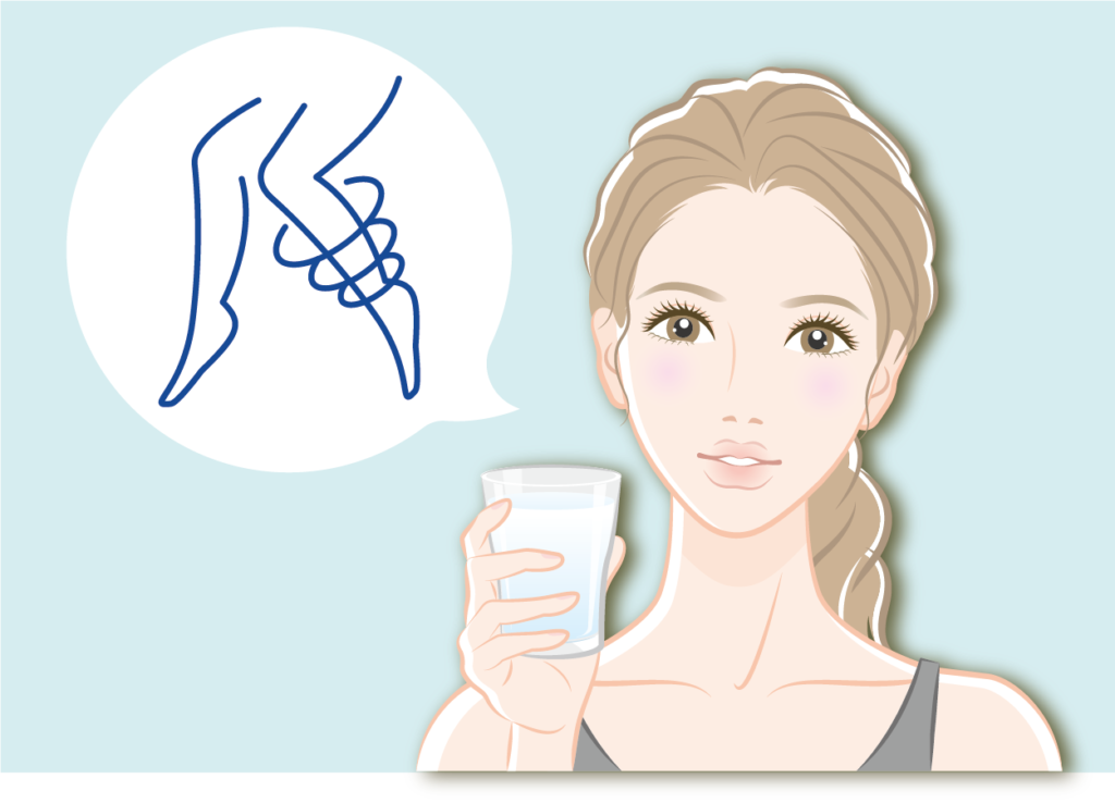 むくみを予防 解消する水分補給の仕方とは 水と健康の情報メディア トリム ミズラボ 日本トリム